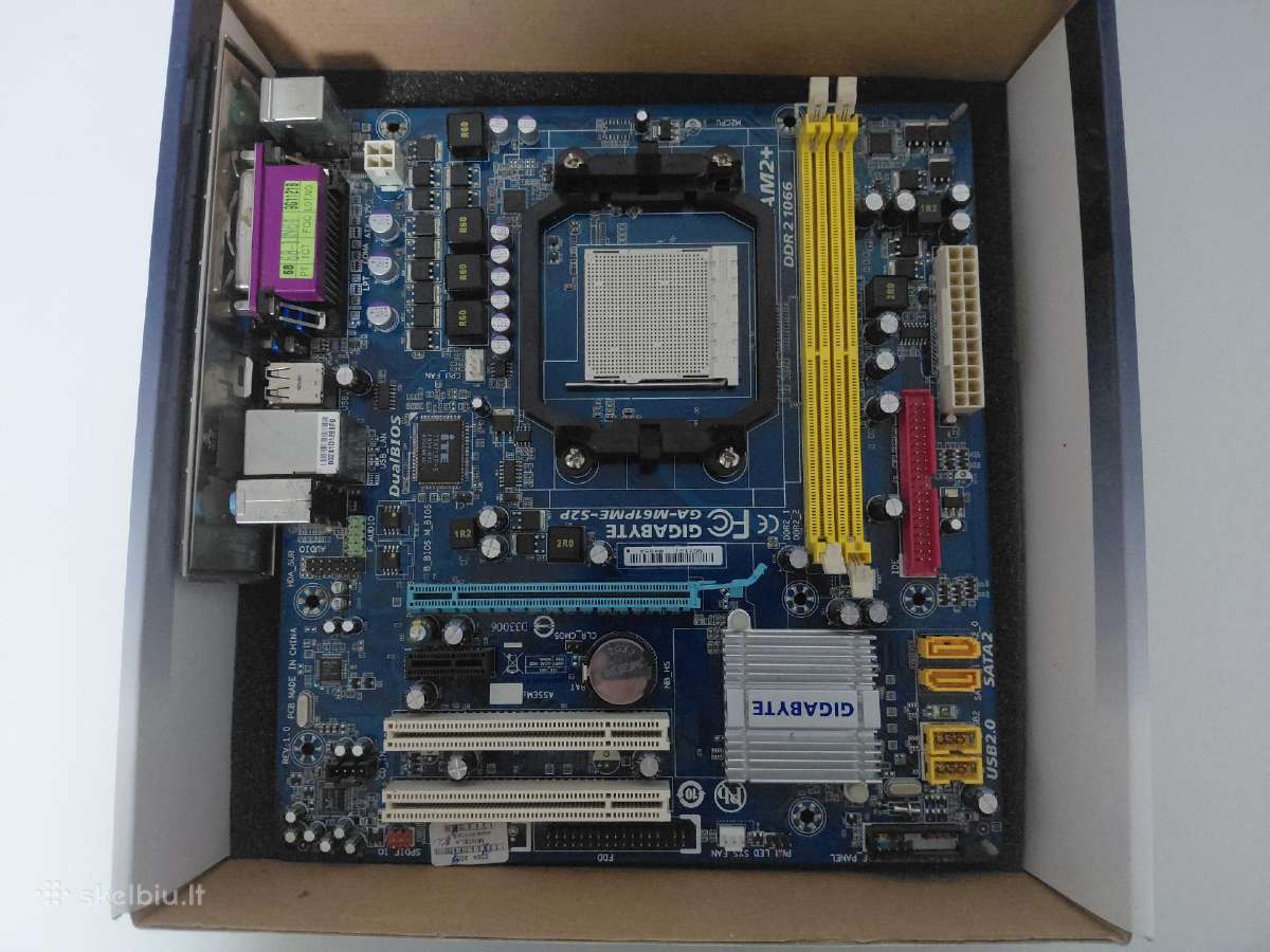 Gigabyte Ga-m61pme-s2p - nuotraukos Nr. 3