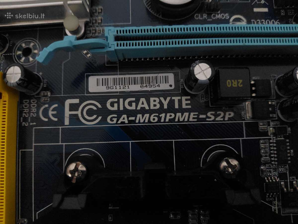 Gigabyte Ga-m61pme-s2p - nuotraukos Nr. 5