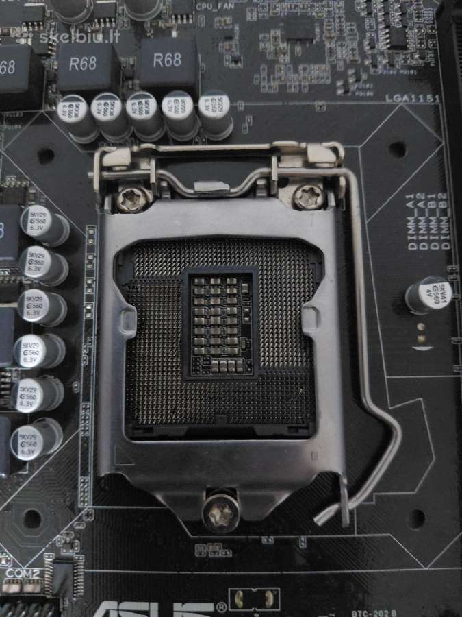 Asus B150m-c D3 Lga 1151 - nuotraukos Nr. 2
