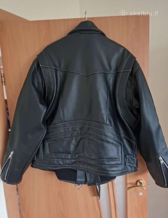 Odinė baikerio striukė Xxxl - nuotraukos Nr. 2