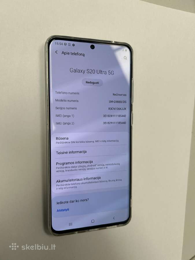 Samsung S20 ultra - nuotraukos Nr. 3
