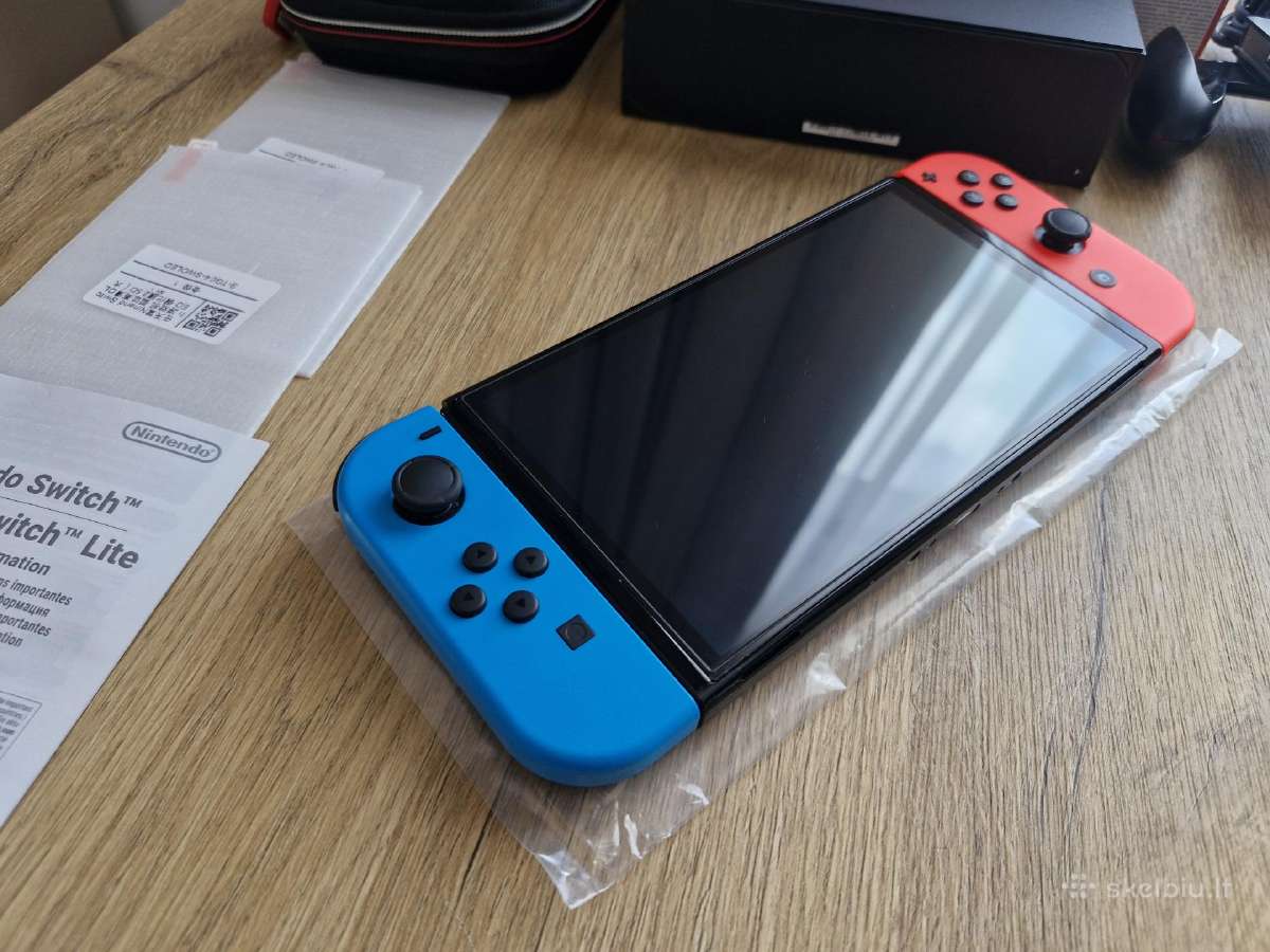 Nintendo switch oled - nuotraukos Nr. 10