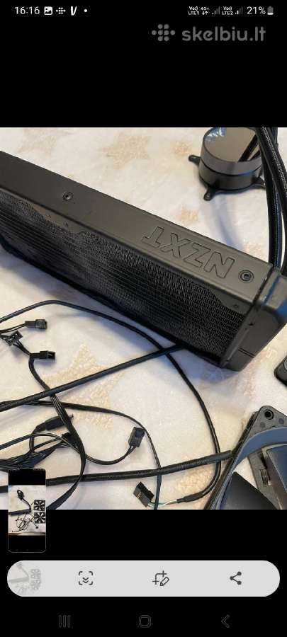 Nzxt Kraken X62 procesoriaus vandens aušinimo - nuotraukos Nr. 2