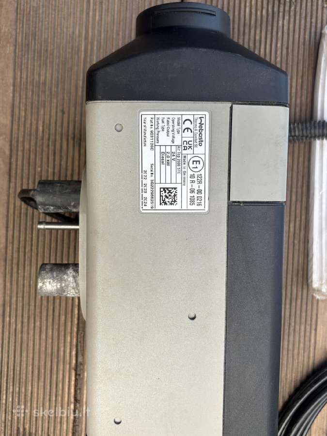 Autonominis šildytuvas Webasto Air 2,0 kw 24v - nuotraukos Nr. 5