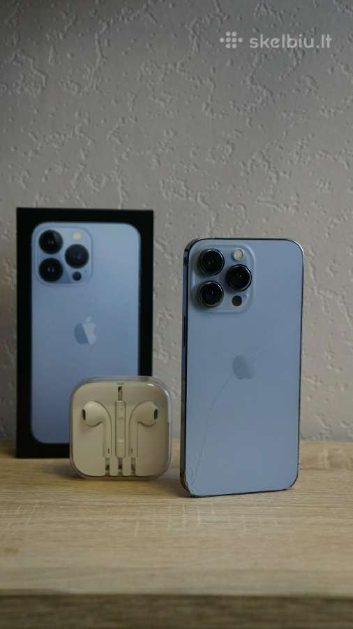 iPhone 13 pro 128 GB Sierra blue - nuotraukos Nr. 2