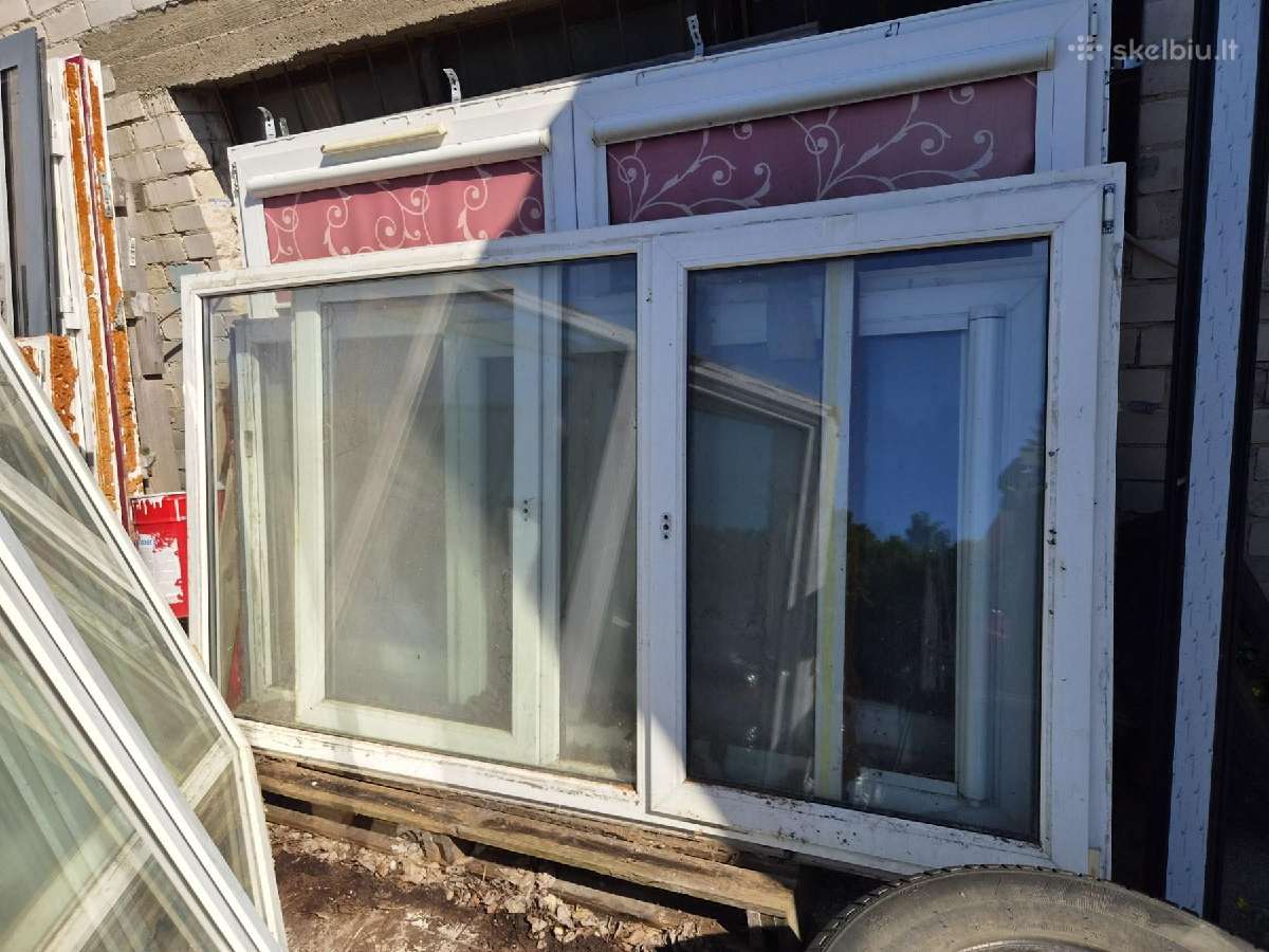 Naudoti Ir Nauji Plastikiniai Langai Geros Bukles - nuotraukos Nr. 17
