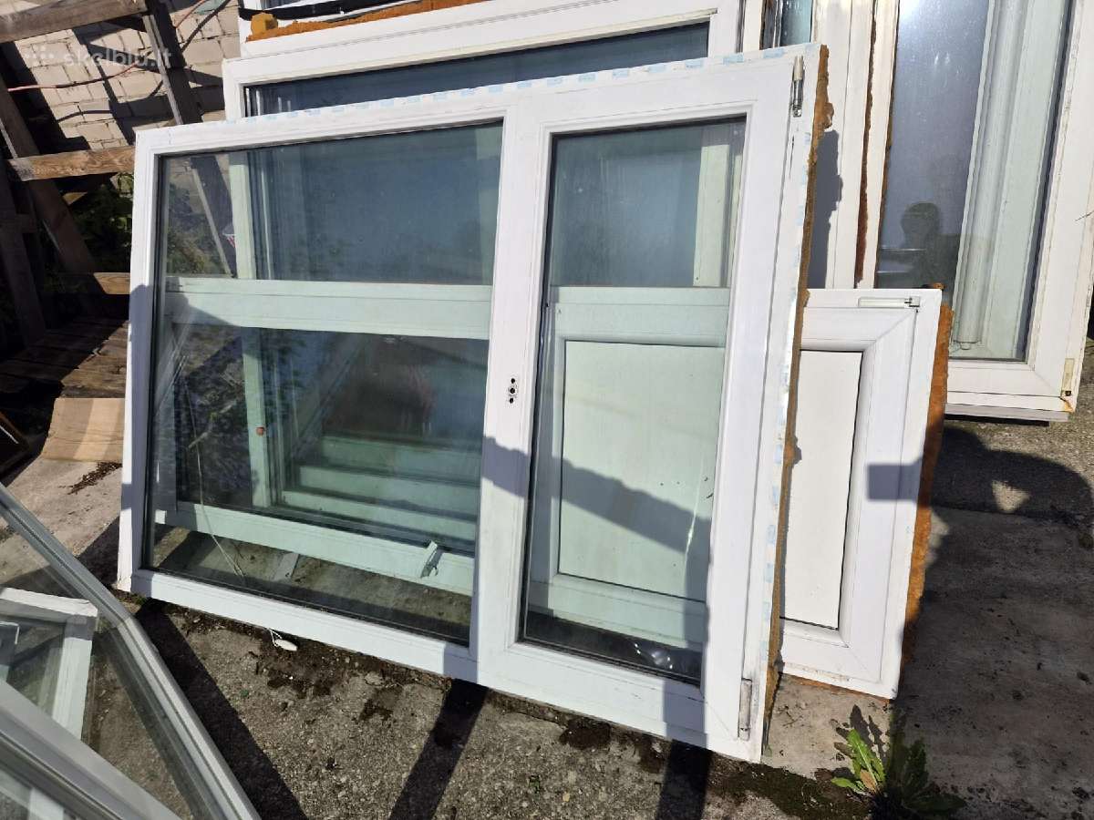 Naudoti Ir Nauji Plastikiniai Langai Geros Bukles - nuotraukos Nr. 30