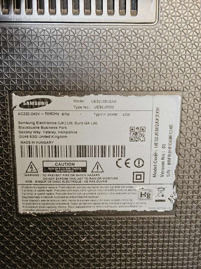 Televizorius Samsung - nuotraukos Nr. 2