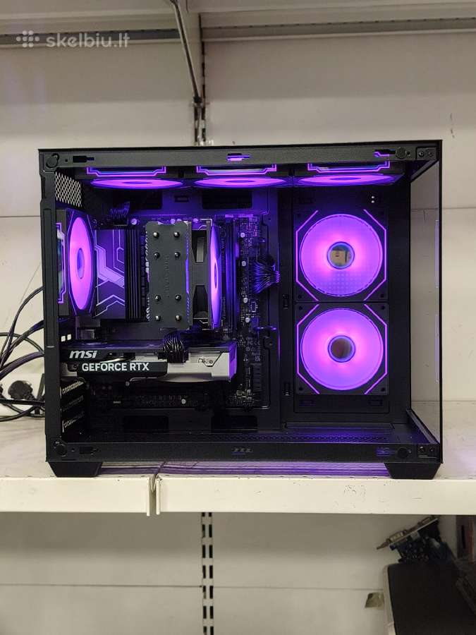 Rtx 5060 Am5 Ryzen 5 7500 RAM 16gb 1tb Wi-fi, Bt - nuotraukos Nr. 2
