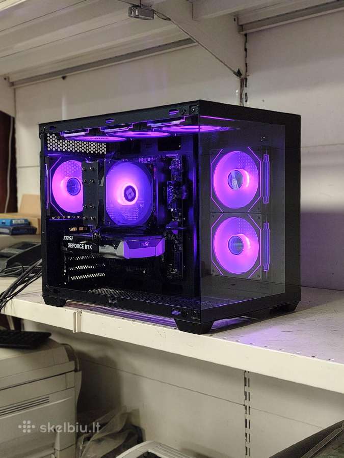 Rtx 5060 Am5 Ryzen 5 7500 RAM 16gb 1tb Wi-fi, Bt - nuotraukos Nr. 3