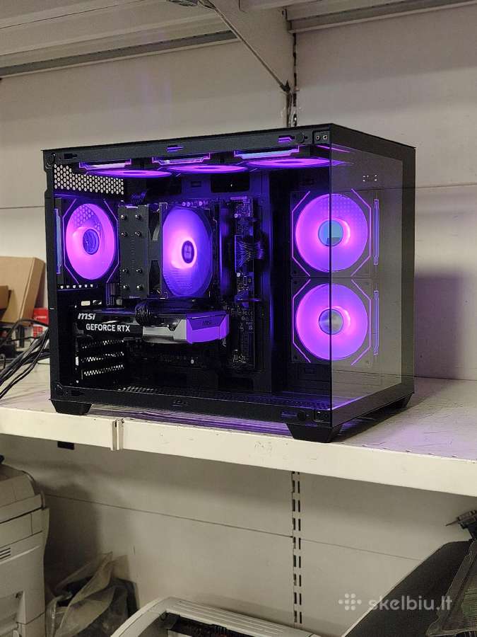 Rtx 5060 Am5 Ryzen 5 7500 RAM 16gb 1tb Wi-fi, Bt - nuotraukos Nr. 4