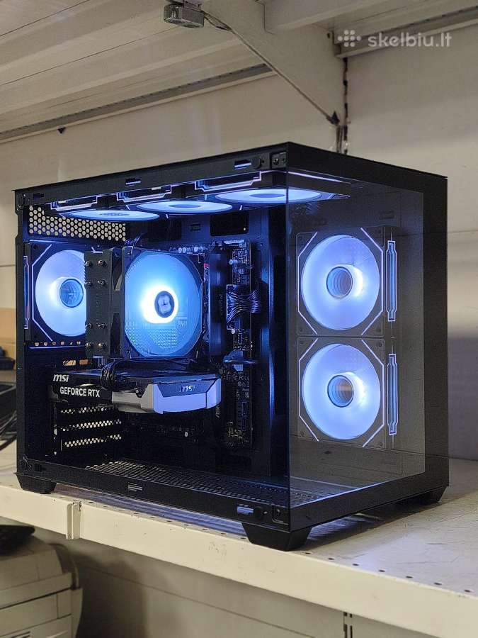 Rtx 5060 Am5 Ryzen 5 7500 RAM 16gb 1tb Wi-fi, Bt - nuotraukos Nr. 7