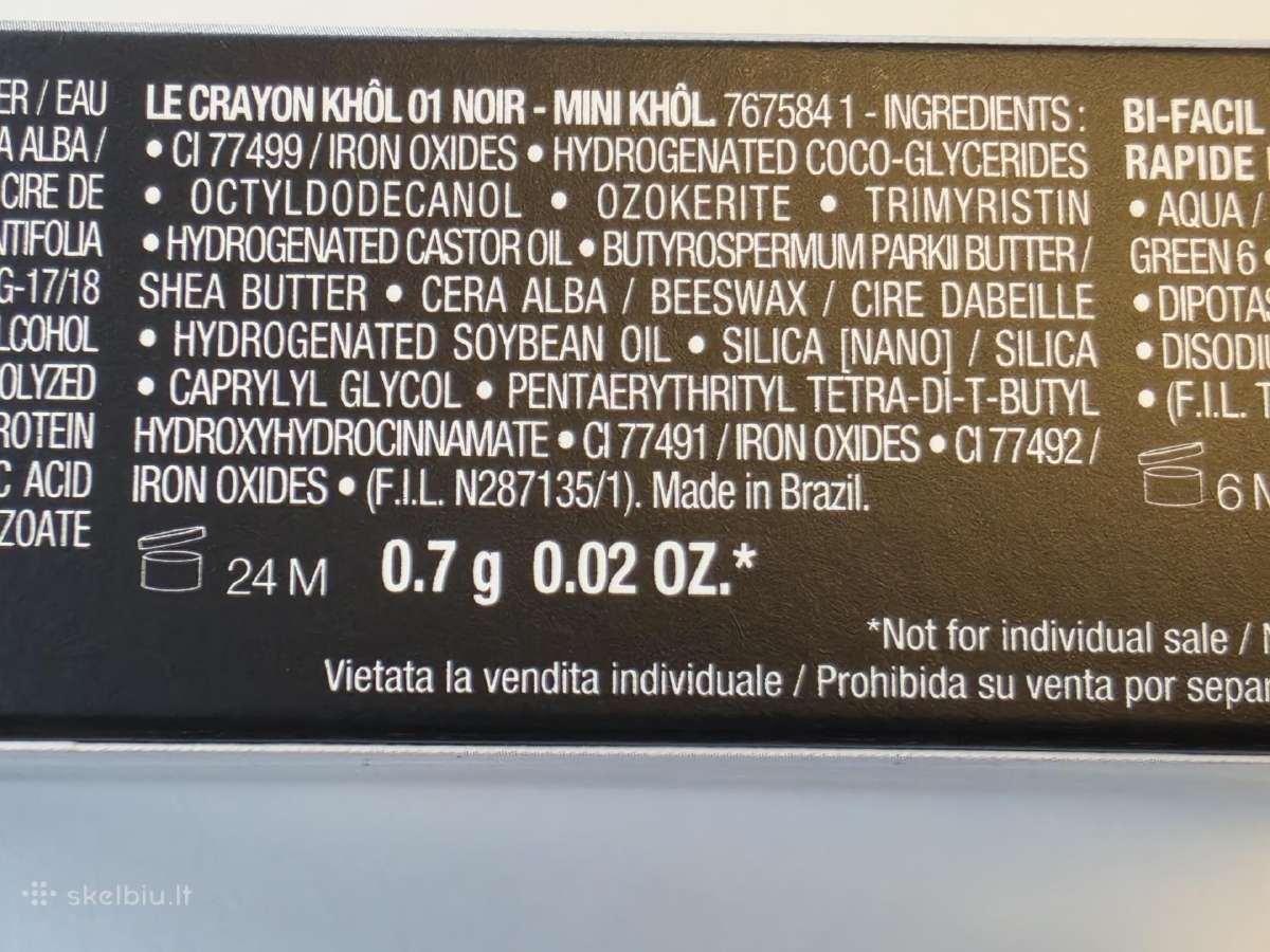 Lancome naujas juodas akių pieštukas - nuotraukos Nr. 9
