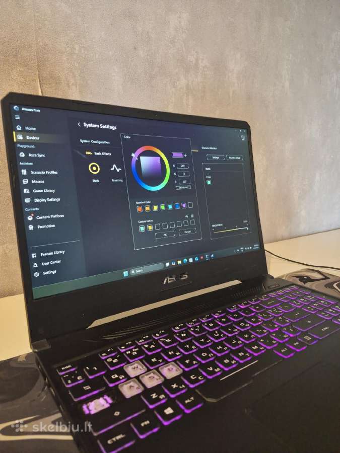 Asus Tuf gaming Gtx 1650 - nuotraukos Nr. 6