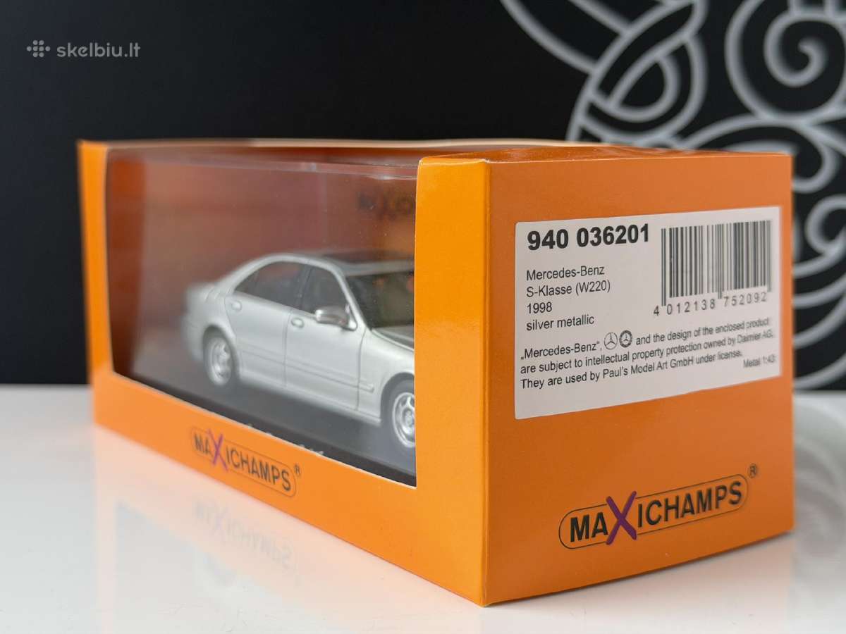 Mercedes Benz S Class 1:43 - nuotraukos Nr. 10