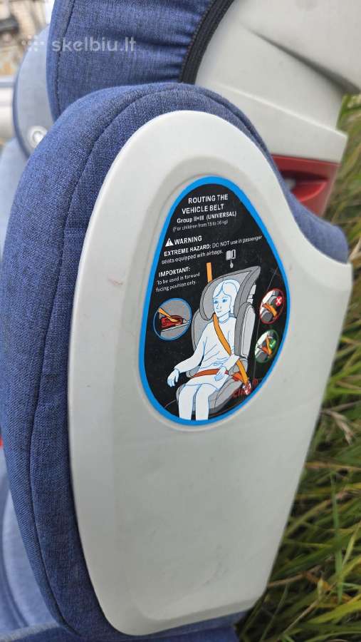 Auto kėdutė Kinderkraft su Isofix (15-36kg). - nuotraukos Nr. 5
