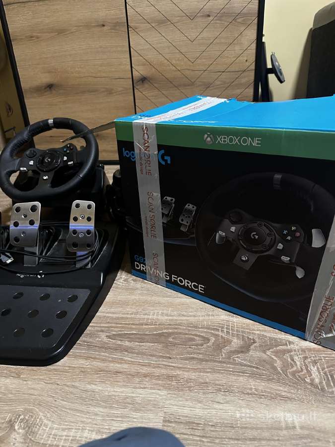 Logitech G920 + shifter - nuotraukos Nr. 2