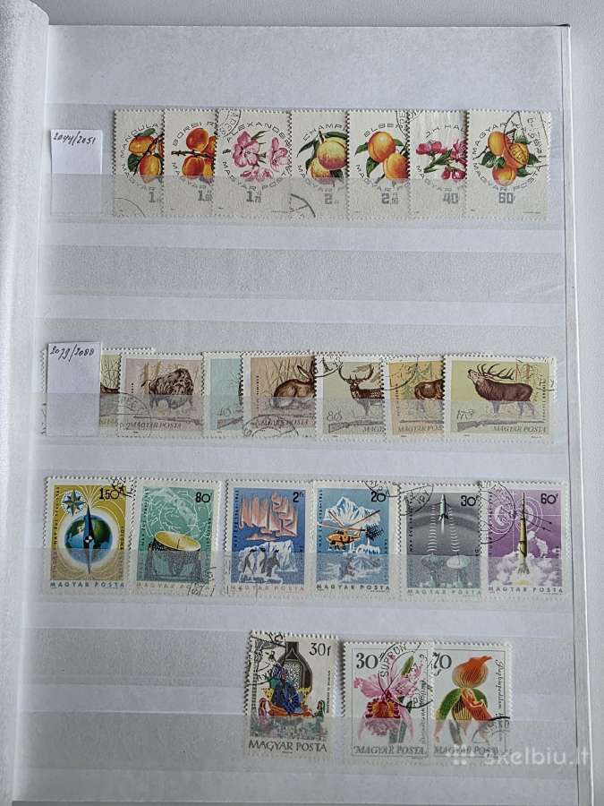 Vengrija2->įvairūs pašto ženklai ->World stamps<- - nuotraukos Nr. 3