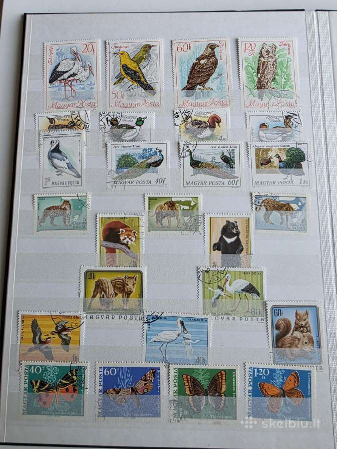 Vengrija2->įvairūs pašto ženklai ->World stamps<- - nuotraukos Nr. 6