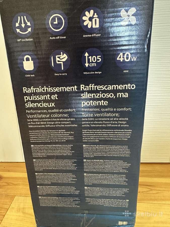 Philips 5000series Bokštinis ventiliatorius Cx5535 - nuotraukos Nr. 8