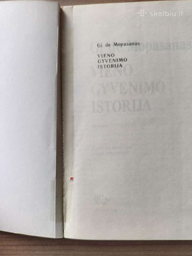 Gi De Mopasanas "Vieno gyvenimo istorija" - nuotraukos Nr. 4