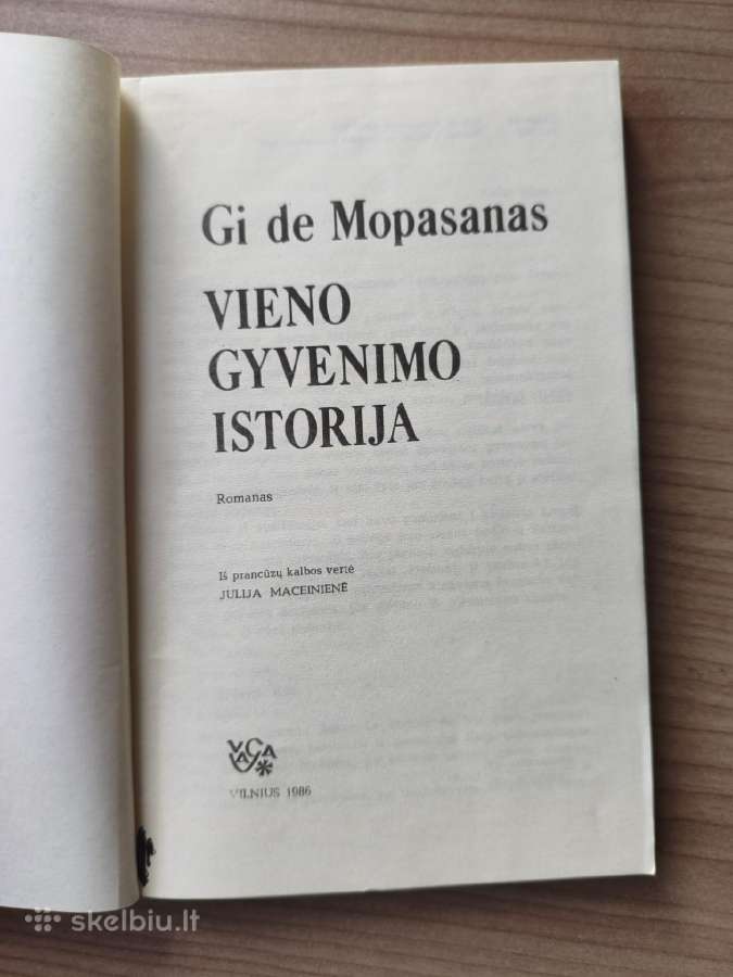 Gi De Mopasanas "Vieno gyvenimo istorija" - nuotraukos Nr. 5