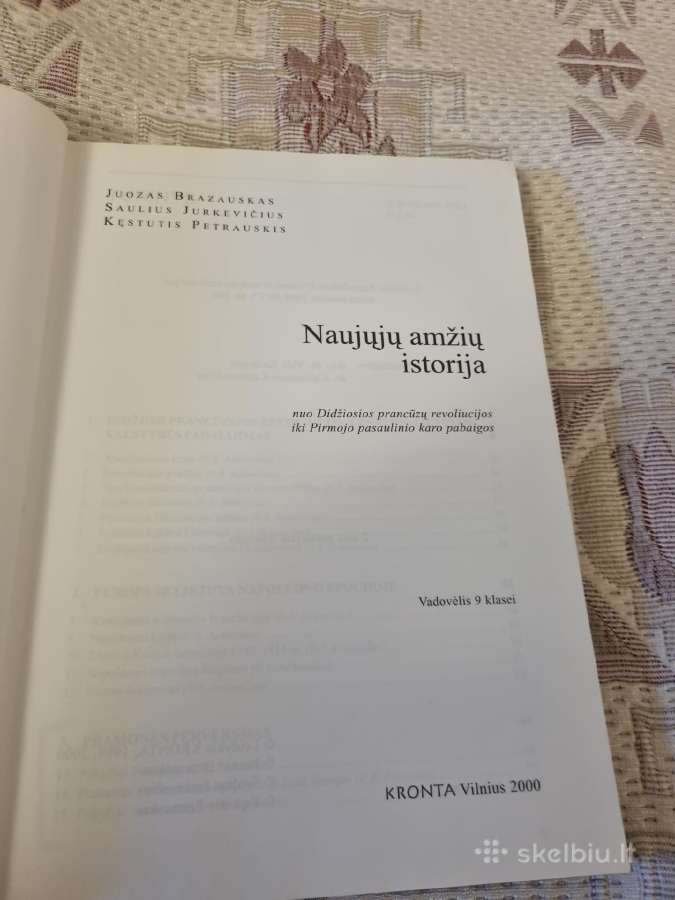 Naujųjų amžių istorija 9 klasė - nuotraukos Nr. 2