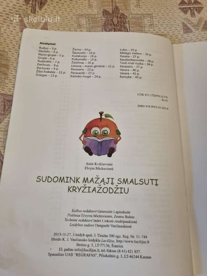 Sudomink mažajį smalsutį kryžiažodžiu - nuotraukos Nr. 6