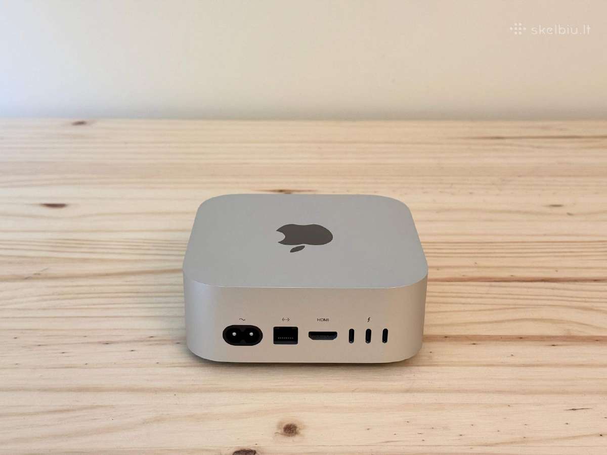 Apple Mac mini M4 Pro 14 Cpu/20 Gpu 24 GB RAM - nuotraukos Nr. 2