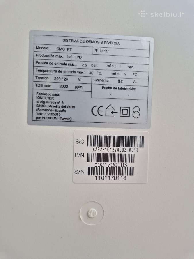 Parduodu geriamo vamdens aparatą - nuotraukos Nr. 3