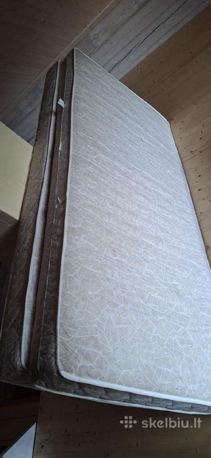 Ikea lova +čiužiniai 180x200cm - nuotraukos Nr. 2