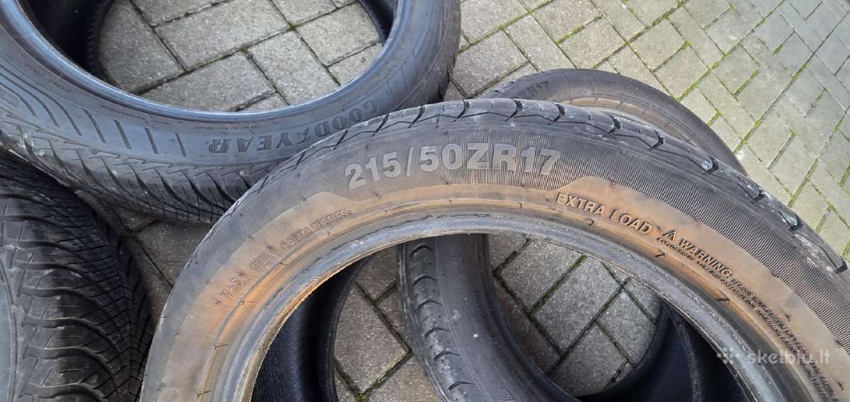 Padangos 4 vnt - 215/50 R17 - nuotraukos Nr. 4