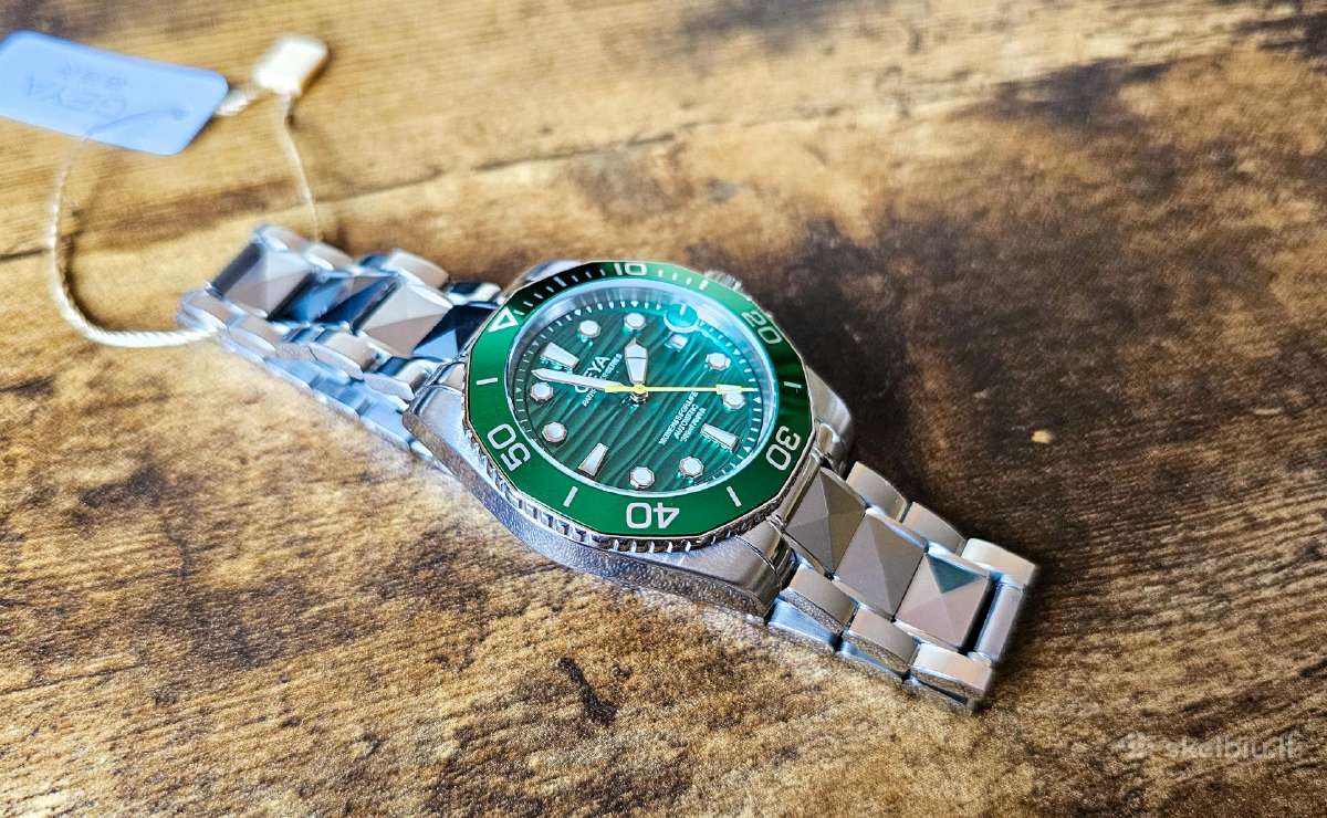 Automatinis diver stiliaus laikrodis Geya G78200 - nuotraukos Nr. 3