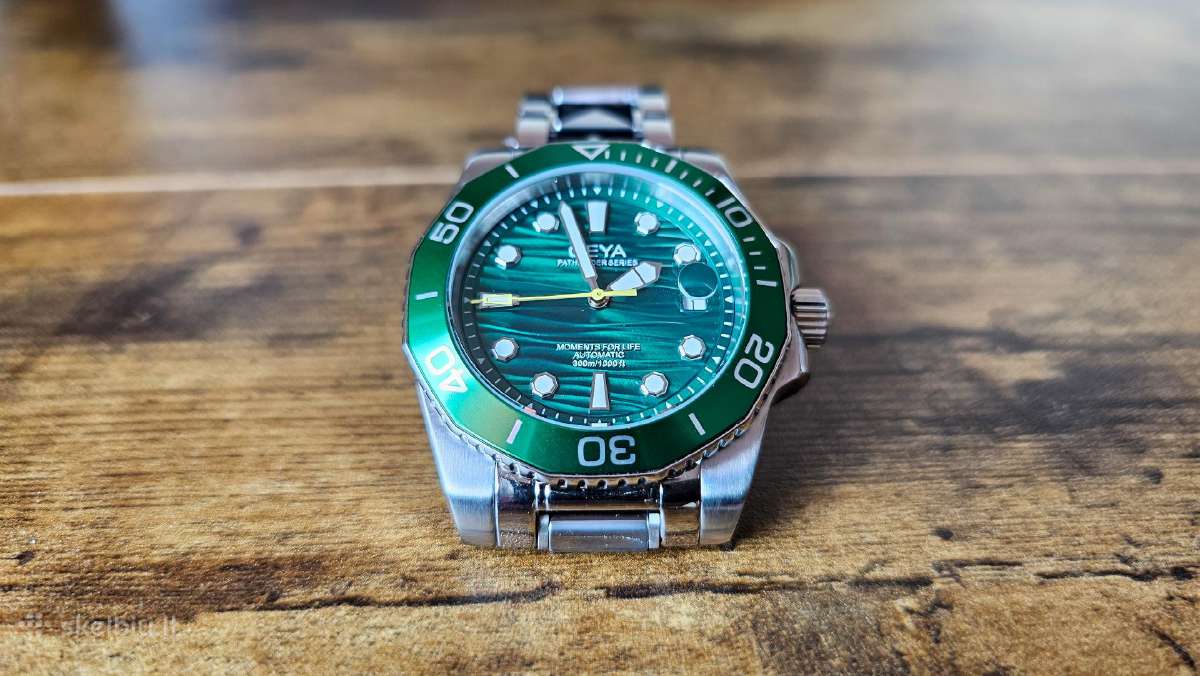 Automatinis diver stiliaus laikrodis Geya G78200 - nuotraukos Nr. 5