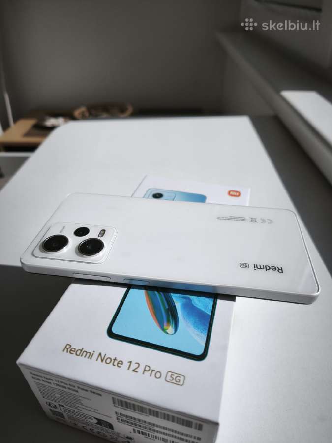 Xiaomi Redmi Note 12 Pro 5G puikios būklės - nuotraukos Nr. 5