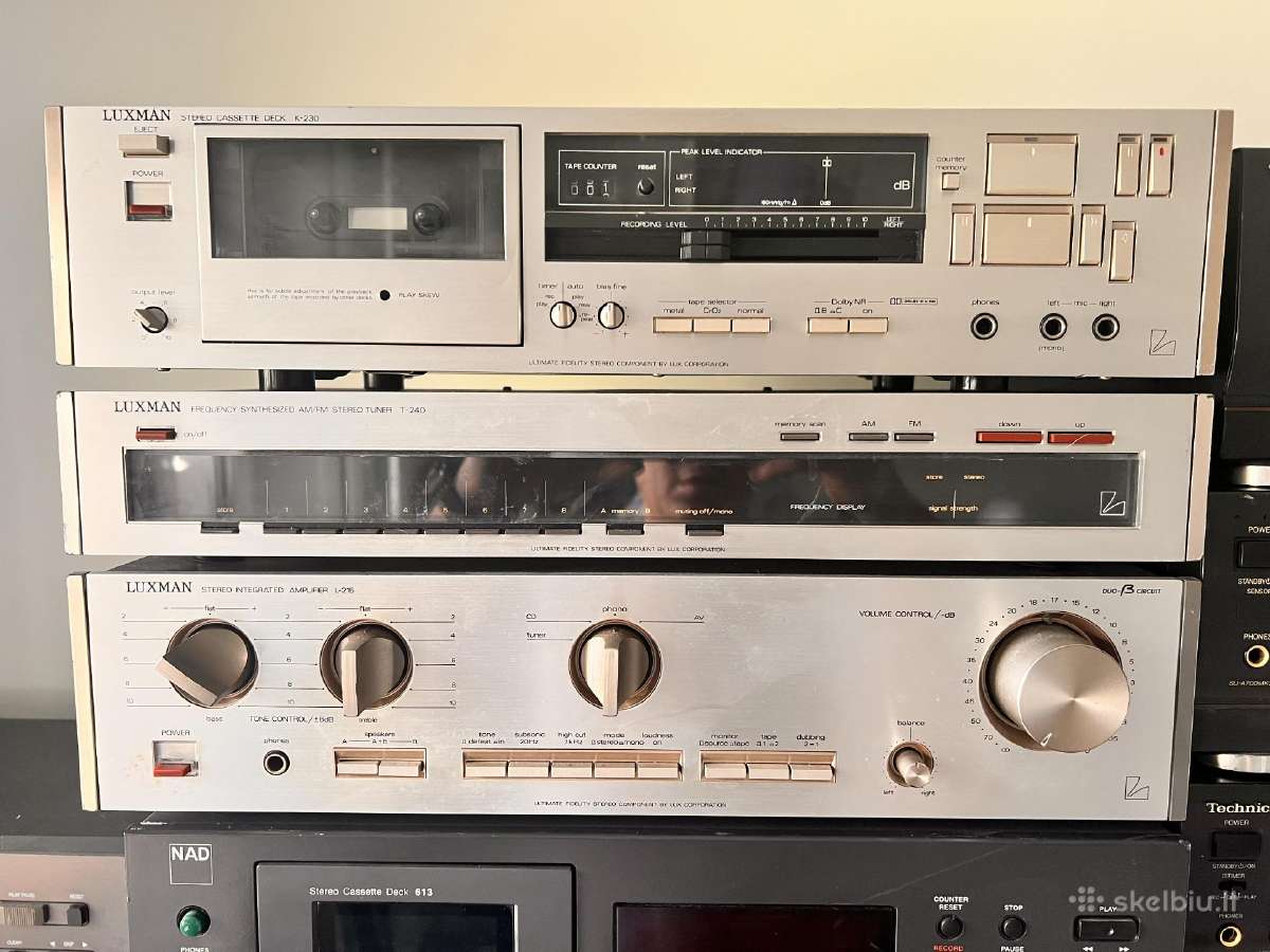 Technics Nad Yamaha Denon Onkio luxman - nuotraukos Nr. 6