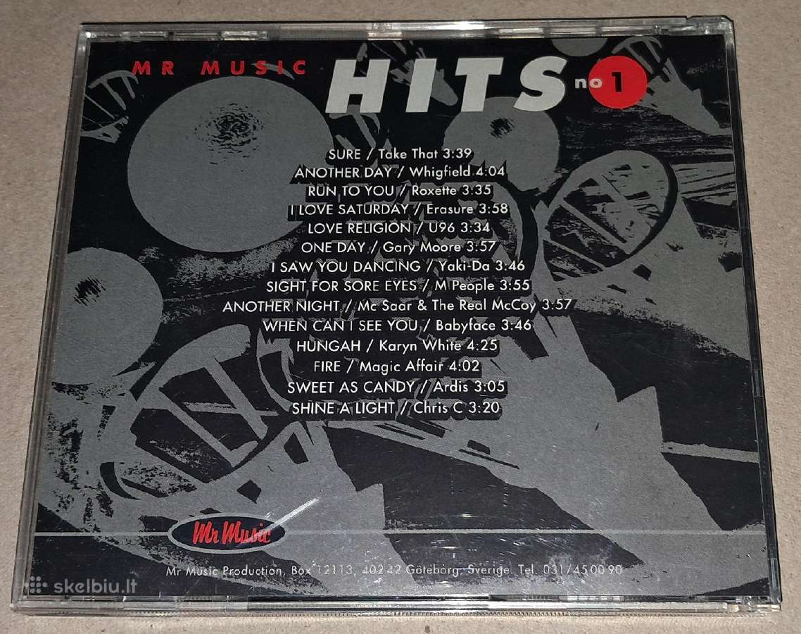 Mr Music Hits No 1 (Audio CD) - nuotraukos Nr. 2