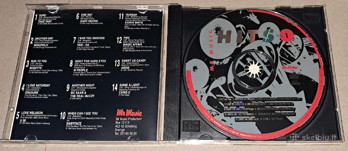 Mr Music Hits No 1 (Audio CD) - nuotraukos Nr. 3