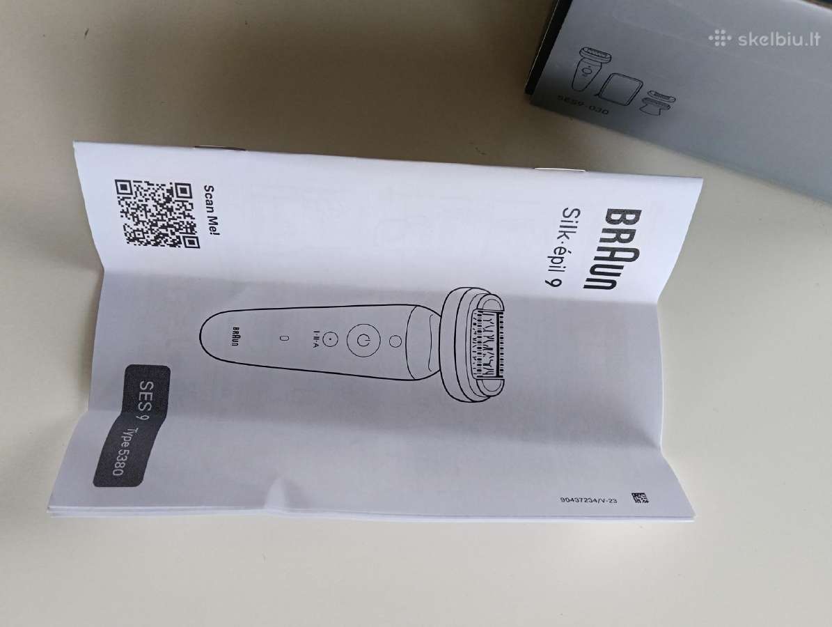 Braun epiliatorius Ses9-030 Naujas - nuotraukos Nr. 10