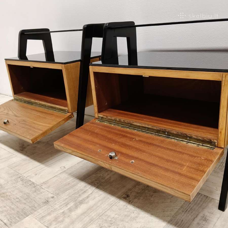 Mid-century modern stiliaus nektiniai staleliai - nuotraukos Nr. 16