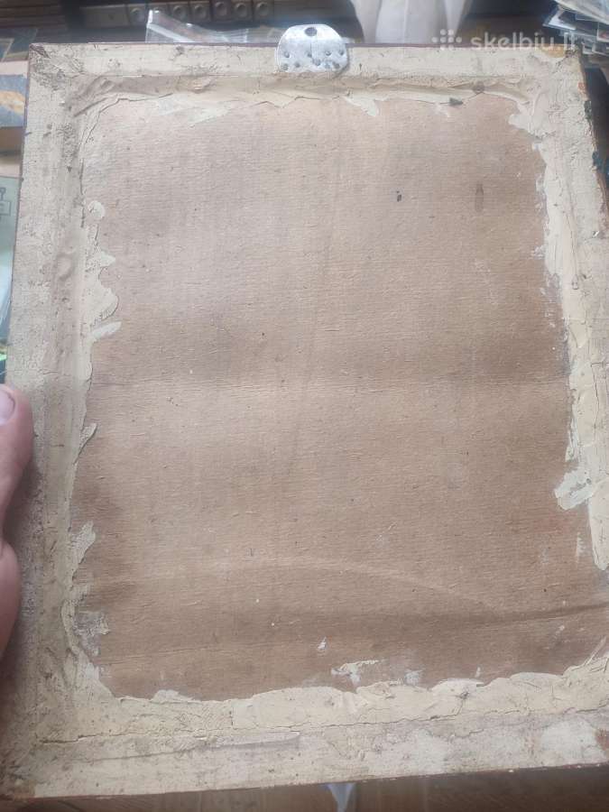 Religija Tarpukario litografija nedarineta - nuotraukos Nr. 5