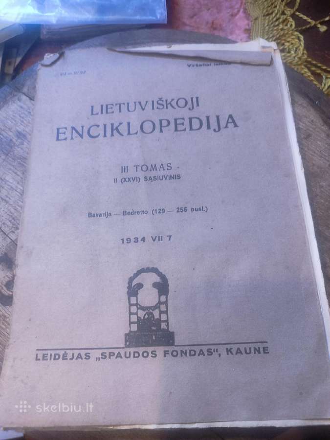 Tarpukario knygos - nuotraukos Nr. 8