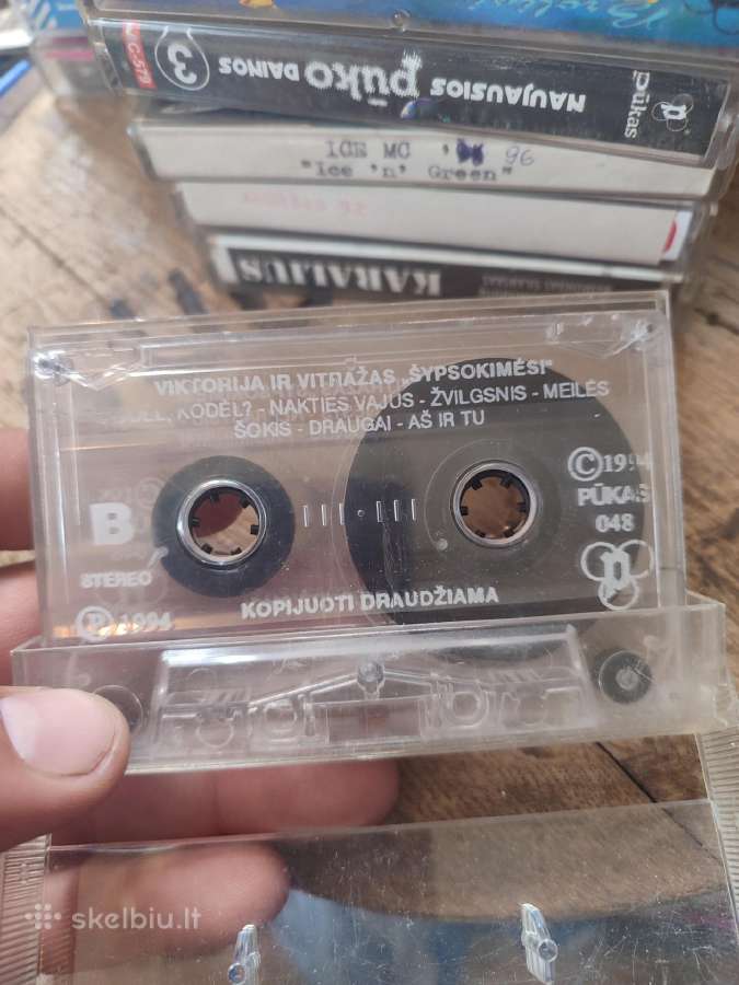 Audio kasetes - nuotraukos Nr. 3