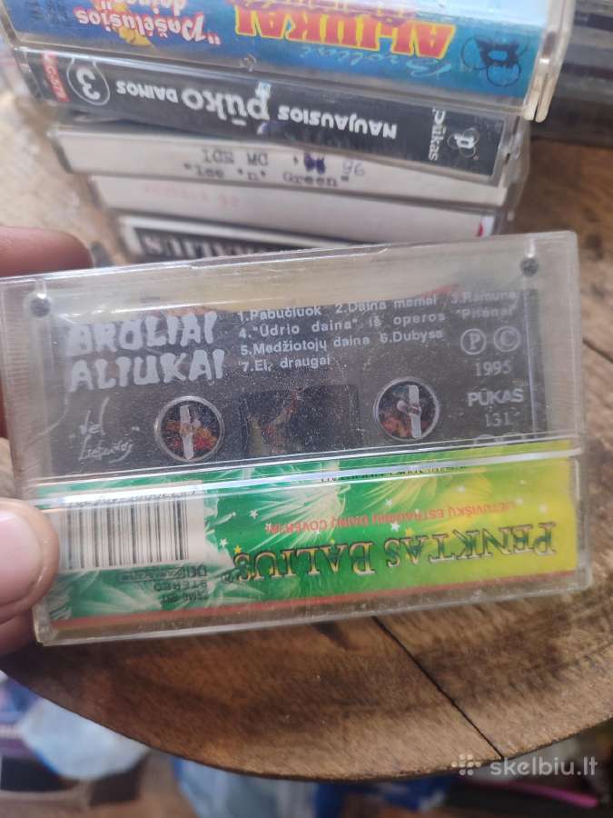 Audio kasetes - nuotraukos Nr. 5
