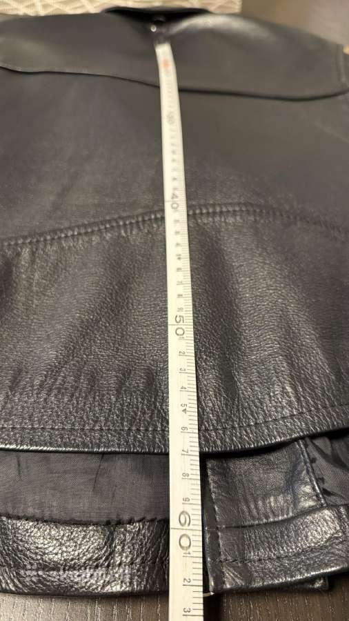 Odinė Biker stiliaus striukė (Unisex) - nuotraukos Nr. 10