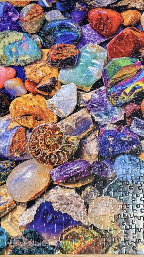 Puzzle “Rocks & Minerals, 1000 vnt. - nuotraukos Nr. 4