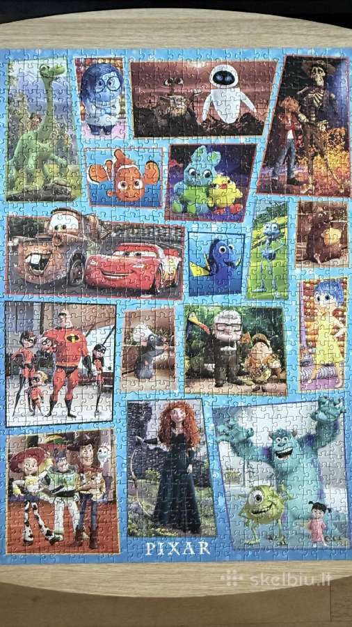 Puzzle “pixar, 1000 vnt. - nuotraukos Nr. 2