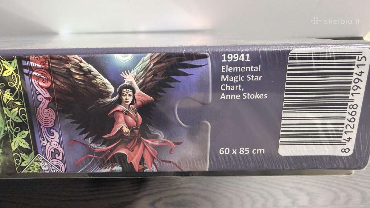 Puzzle Anne Stokes: Elemental Magic Star Chart - nuotraukos Nr. 4