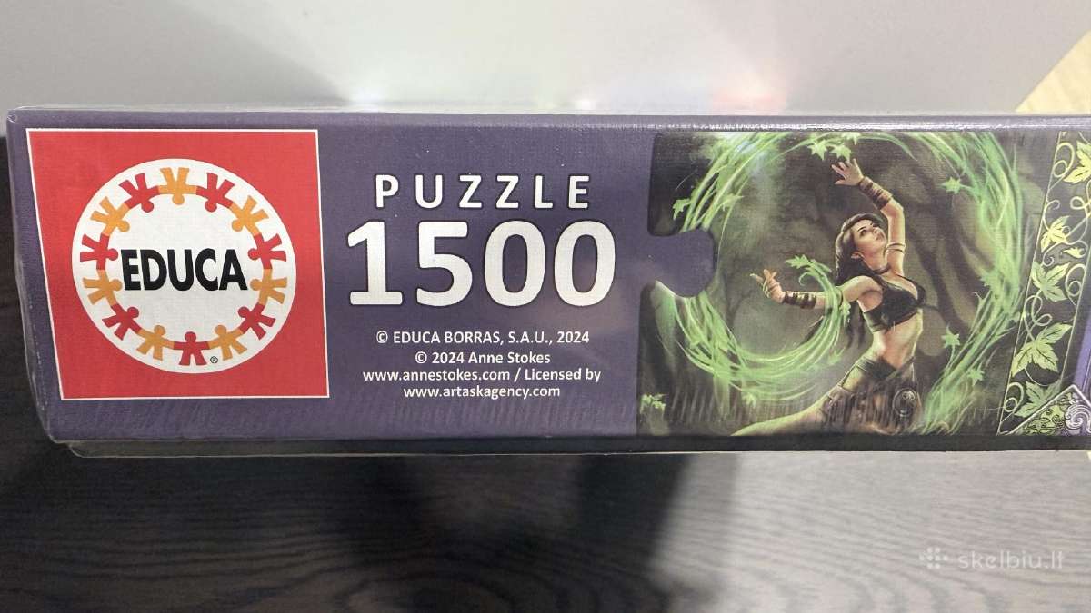 Puzzle Anne Stokes: Elemental Magic Star Chart - nuotraukos Nr. 5