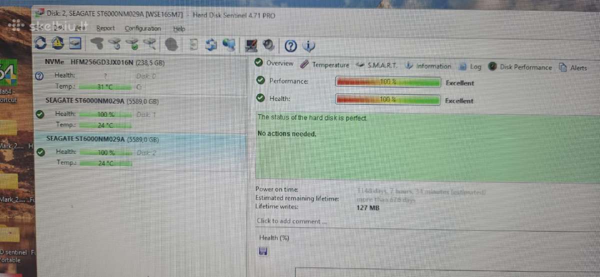 Sas HDD 3.5" 12tb 12g, 6b, 4tb, 1tb - nuotraukos Nr. 4